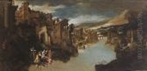 An Extensive Landscape With The Finding Of Moses