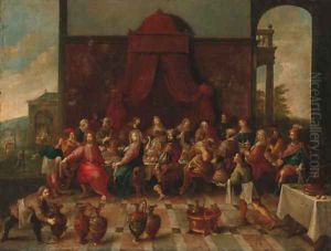 The Marriage Feast at Cana by Frans II Francken