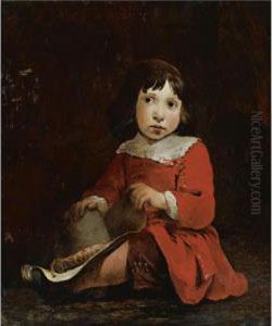 Portrait Of A Young Boy by Jan or Joan van Noordt