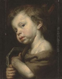 The Infant Saint John The Baptist by Jan or Joan van Noordt