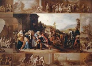 The Parable of the Prodigal Son by Frans II Francken