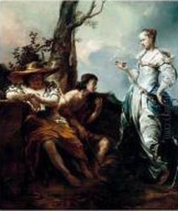 Granida And Daifilo by Jan or Joan van Noordt