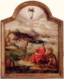 Saint Jean A Patmos by Lambert van Noort