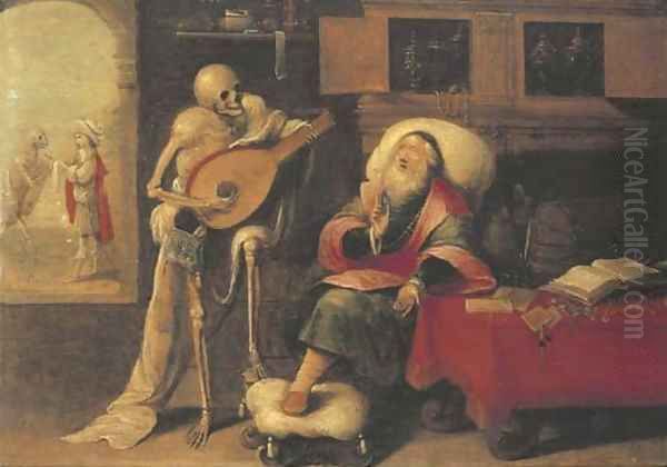 Death and the Miser - view 1