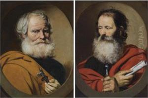 Saint Peter by Jacob Cornelisz Van Oostsanen