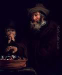 An Allegory Of Winter by Jacob Cornelisz Van Oostsanen