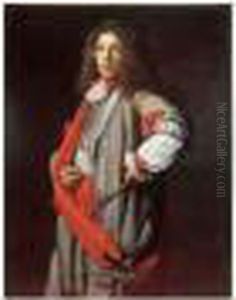 Portrait De Pieter Pruyssenaere, Garde De La Reine En 1656 Portrait De Pieter Pruyssenaere, Garde De La Reine En 1656