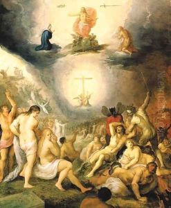 The Last Judgement by Frans II Francken