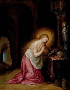The Penitent Mary Magdalen by Frans II Francken