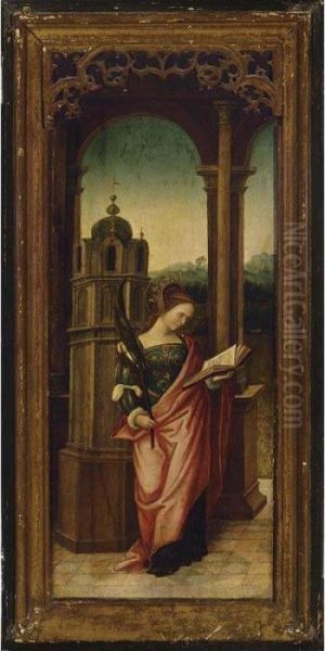 Saint Barbara; Saint Gudule - view 1