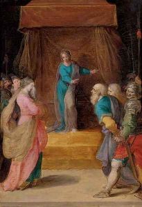 Susanna and the Elders before Daniel by Frans II Francken