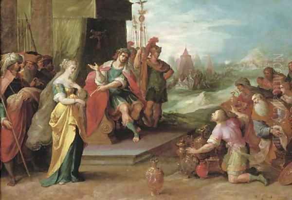 The Continence of Scipio - view 1