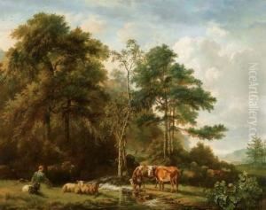 Landschaft. 1825. Landschaft. 1825.