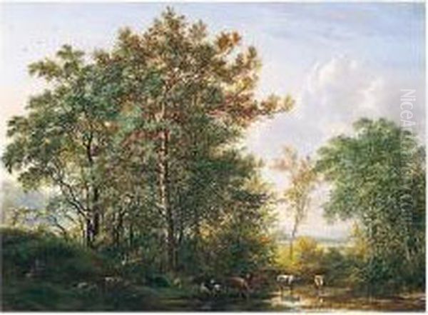 Landschap Met Koeien (landscape With Cattle) - view 1