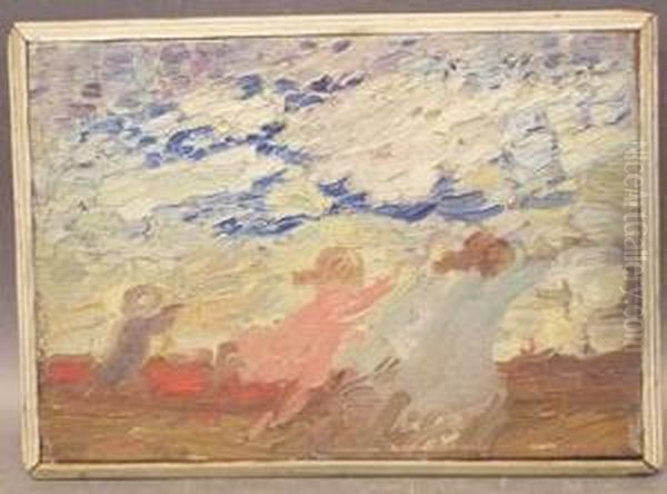 Children Running - view 1