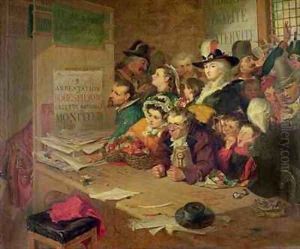 Awaiting News of the Arrest of Robespierre 1758-94 in 1794 Awaiting News of the Arrest of Robespierre 1758-94 in 1794