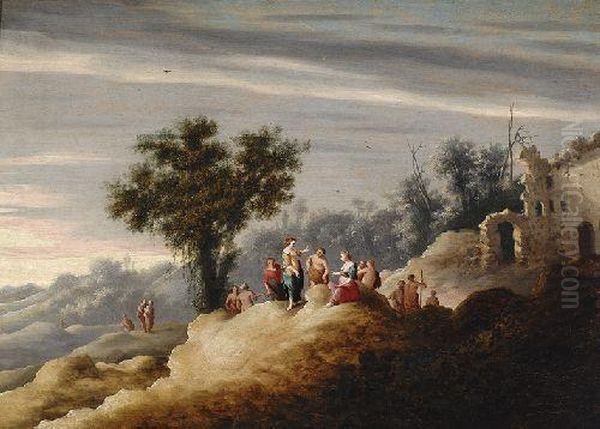 Arcadian Landscape With Nymphs - view 1