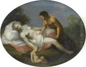 Venus And A Satyr: An Allegory Of Chastity Overcome By Lust