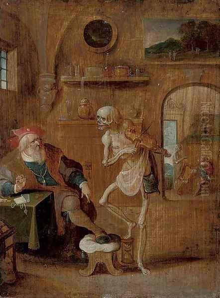 Death and the Miser - view 1