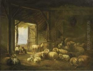 At Rest In A Barn