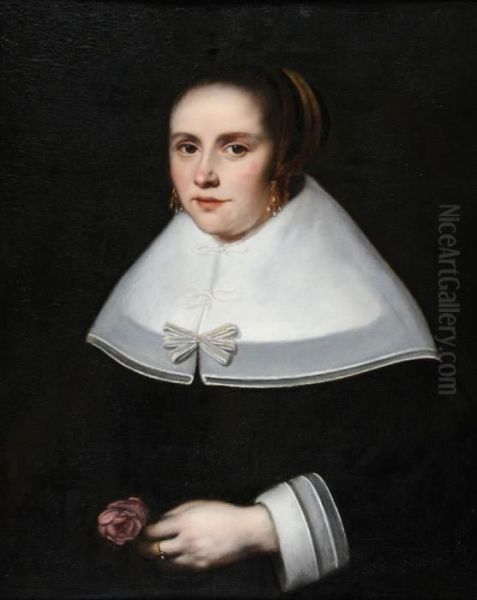 Portrait Of Aprominent Lady, Bust-length - view 1