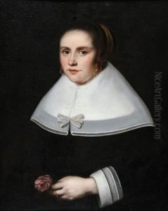Portrait Of Aprominent Lady, Bust-length