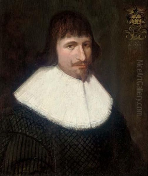 Portrait Of A Gentleman, Half-length, In A White Ruff - view 1