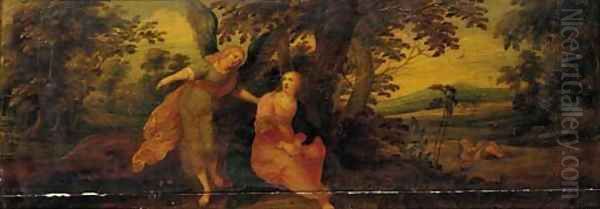 Hagar and the Angel - view 1