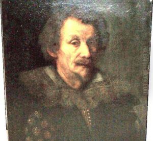 Portrait Of A Man With An Elaborate Collar