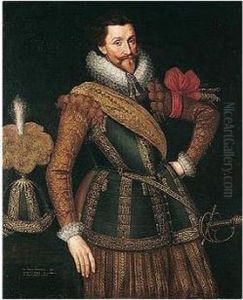 Portrait Of Sir Francis Henderson (d.1622), Governor Of Namur