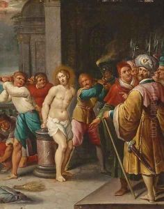 The Flagellation of Christ by Frans II Francken