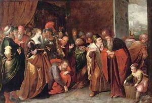 Christ and the Woman taken in Adultery by Frans II Francken