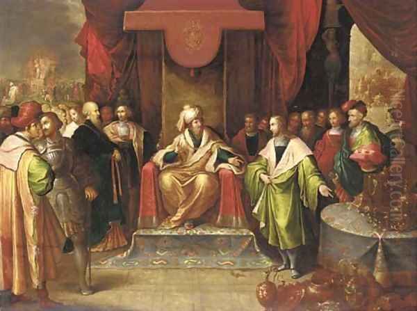 Croesus and Solon 2 - view 1