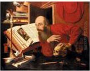 Saint Jerome In His Studio