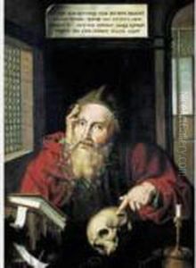 Saint Jerome Meditant.
