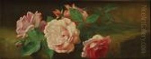 Roses by Edward Van Rijswijck