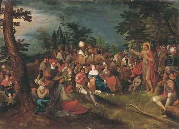 The Predication of the Baptist - view 1
