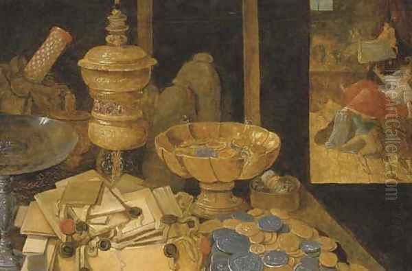A still life of precious objects - view 1