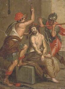 The Mocking of Christ 3 by Frans II Francken