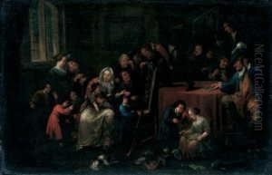 Monogrammiert Unten Rechts: Bvs. by Bernardus Van Schendel