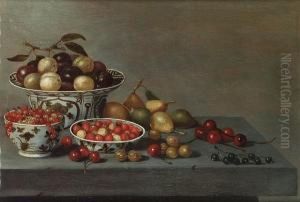 Studio Of Floris by Floris Gerritsz. van Schooten