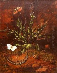 Untitled by Otto Marseus Snuff. Van Schrieck