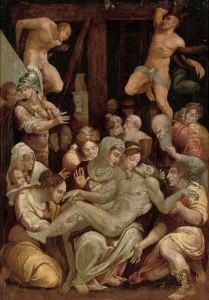 The Descent From The Cross by Jan Van Scorel