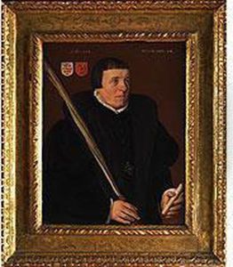 Portrait Eines Herrn Aus Der
Konfraternitats-gesellschaft "sankt Johannes Von Jerusalem" In Utrecht by Jan Van Scorel