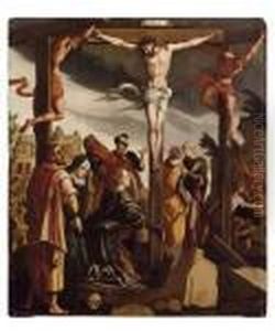 Crocefissione by Jan Van Scorel