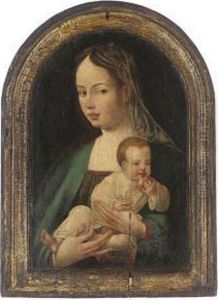 The Virgin And Child by Jan Van Scorel