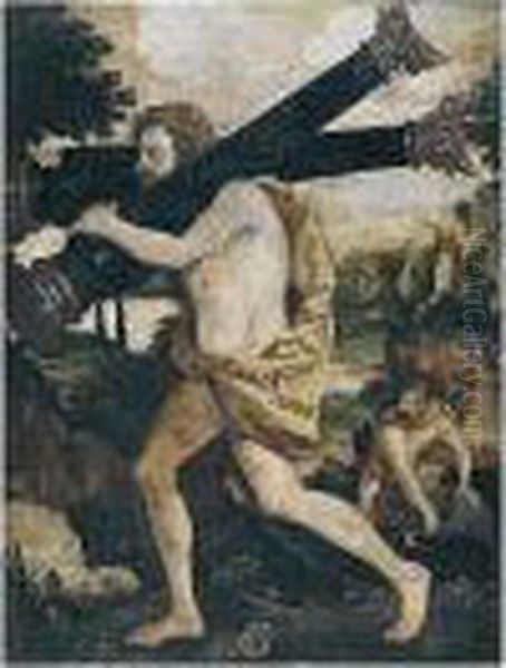 In An English Carved And Gilt Wood Frame - view 1