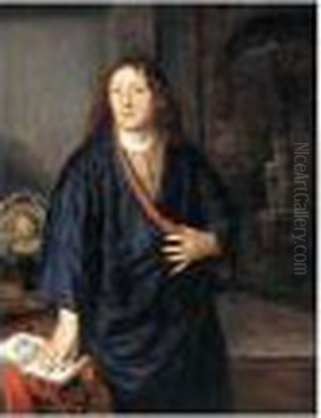 Portrait Of A Scientist In His Studio - view 1