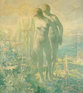 Adam And Eve In The Garden Of Eden