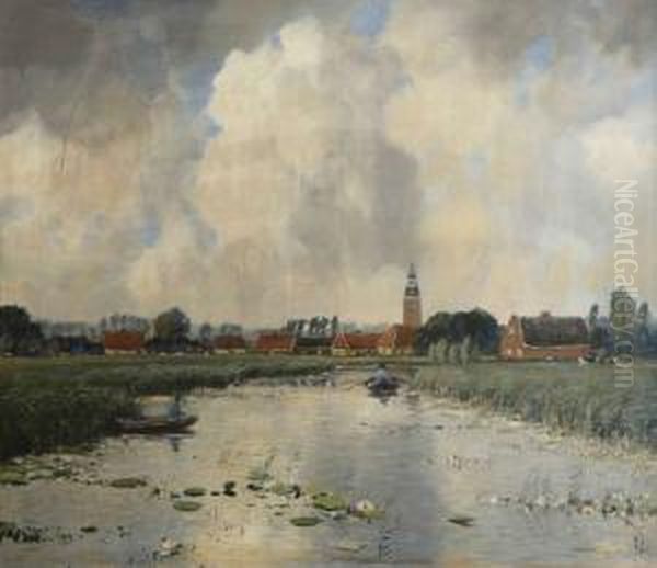 Hollands Rivierlandschap Nabij Loosdrecht - view 1